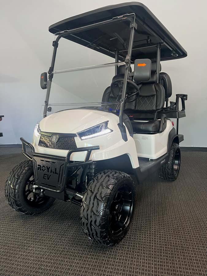 Royal Crown C4XL golf cart available at Kliggy's Karts Kennesaw, GA
