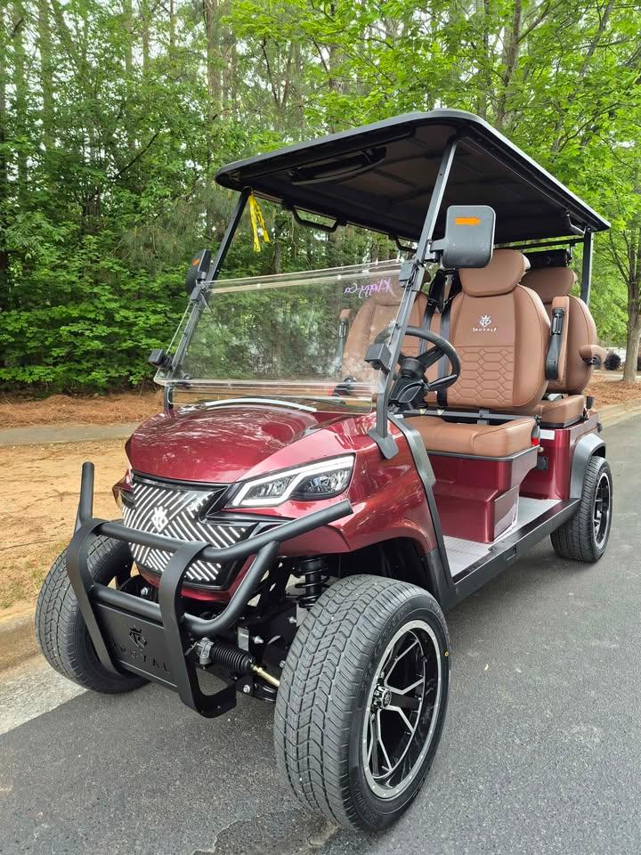 Royal EV Majesty 4 Facing Forward 72volt LSV gallery image 6