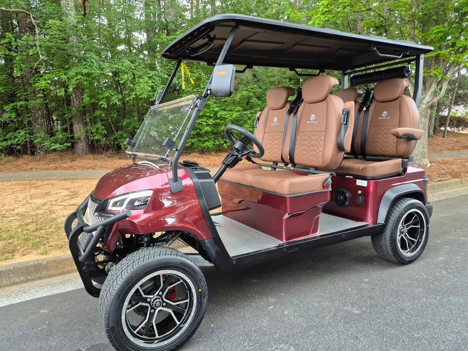 Royal EV Majesty 4 Facing Forward 72volt LSV gallery image 7