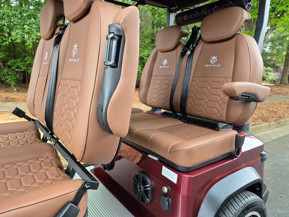Royal EV Majesty 4 Facing Forward 72volt LSV gallery image 9